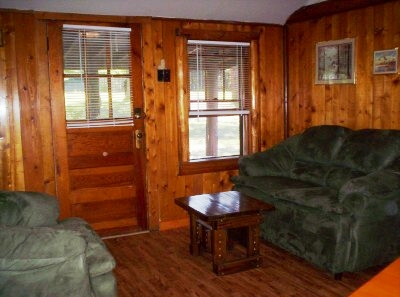 Hunter Cabin living room